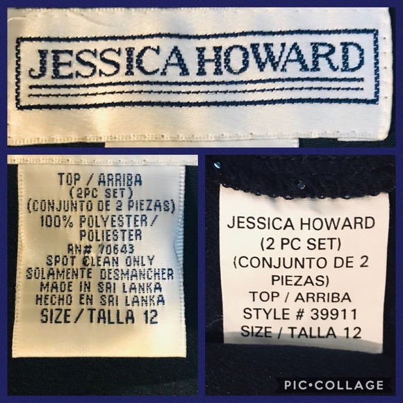 VINTAGE RHINESTONE Jessica Howard  Bolero/Jacket12 - Picture 8 of 8